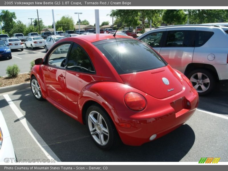 Tornado Red / Cream Beige 2005 Volkswagen New Beetle GLS 1.8T Coupe