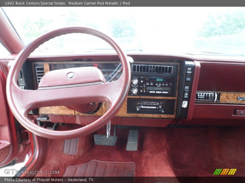 Dashboard of 1992 Century Special Sedan