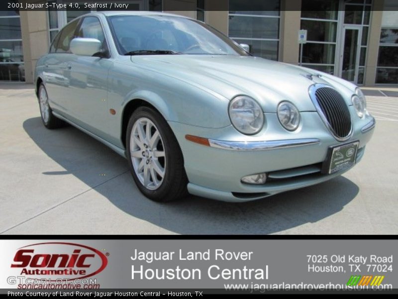 Seafrost / Ivory 2001 Jaguar S-Type 4.0