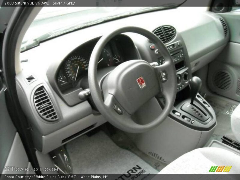 Silver / Gray 2003 Saturn VUE V6 AWD