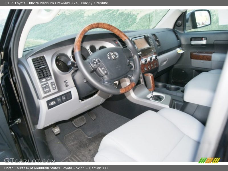 Black / Graphite 2012 Toyota Tundra Platinum CrewMax 4x4