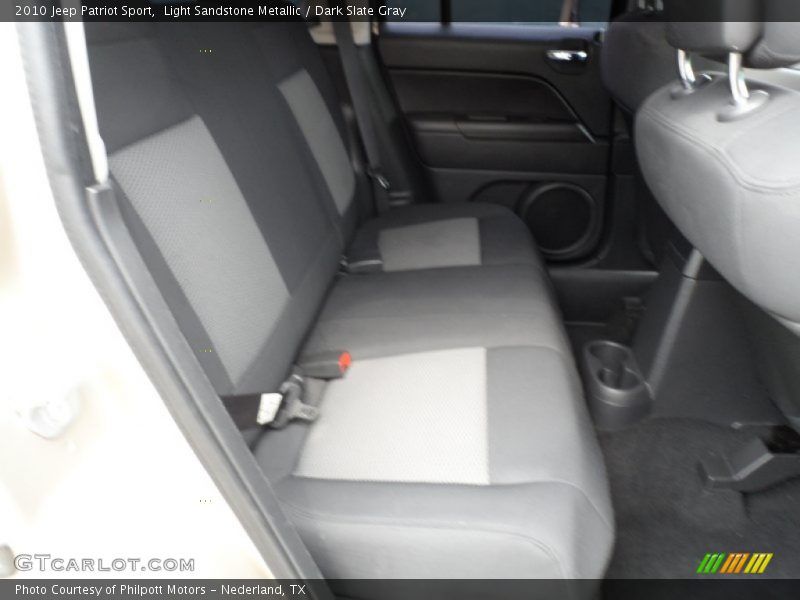 Light Sandstone Metallic / Dark Slate Gray 2010 Jeep Patriot Sport