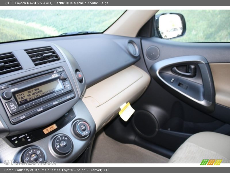 Pacific Blue Metallic / Sand Beige 2012 Toyota RAV4 V6 4WD