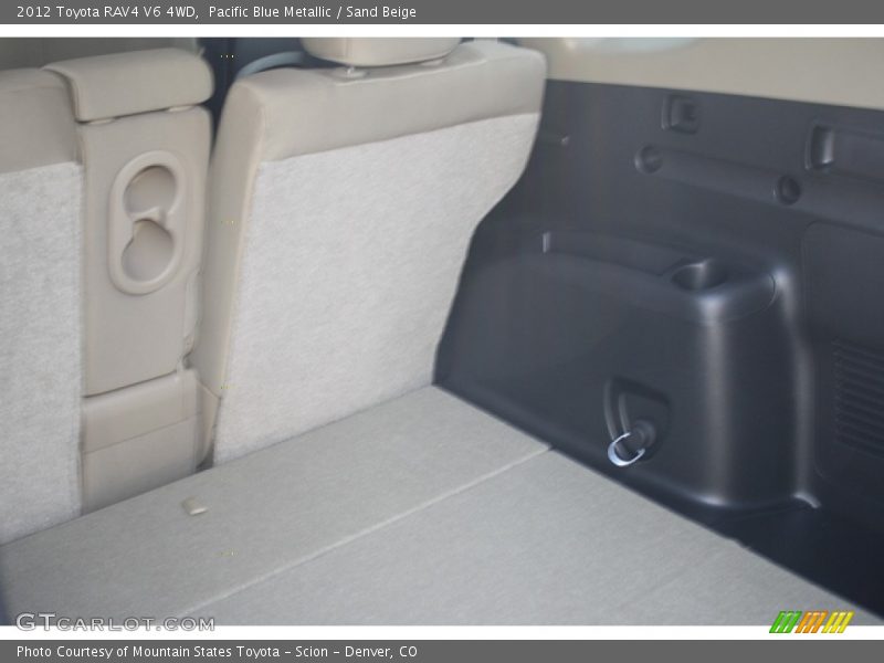 Pacific Blue Metallic / Sand Beige 2012 Toyota RAV4 V6 4WD