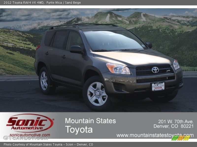 Pyrite Mica / Sand Beige 2012 Toyota RAV4 V6 4WD