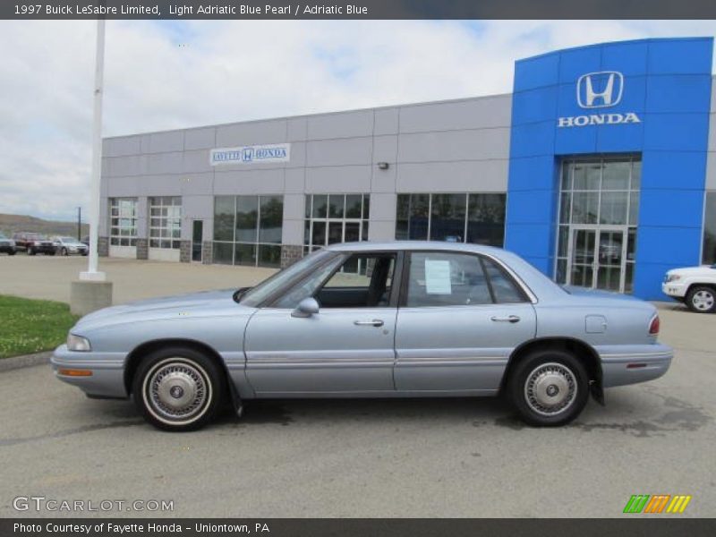 Light Adriatic Blue Pearl / Adriatic Blue 1997 Buick LeSabre Limited