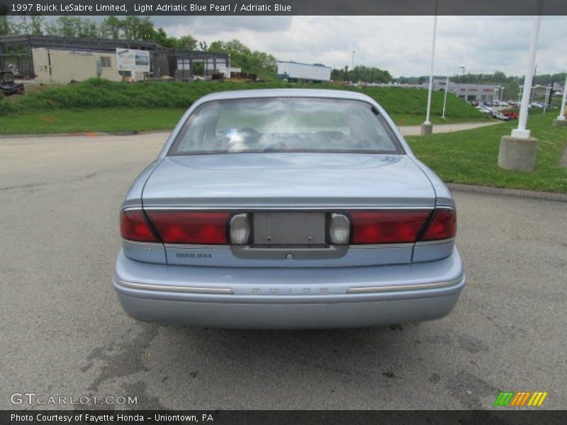 Light Adriatic Blue Pearl / Adriatic Blue 1997 Buick LeSabre Limited