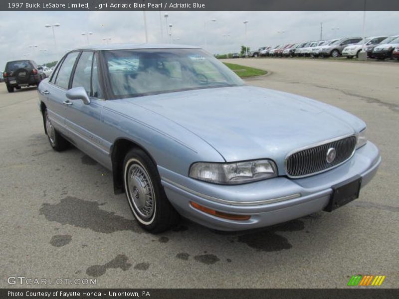 Light Adriatic Blue Pearl / Adriatic Blue 1997 Buick LeSabre Limited