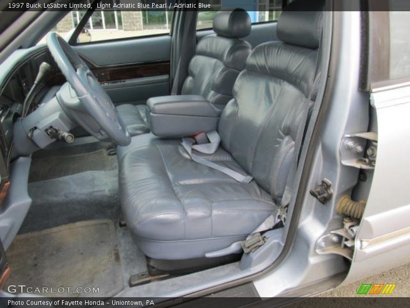 Light Adriatic Blue Pearl / Adriatic Blue 1997 Buick LeSabre Limited