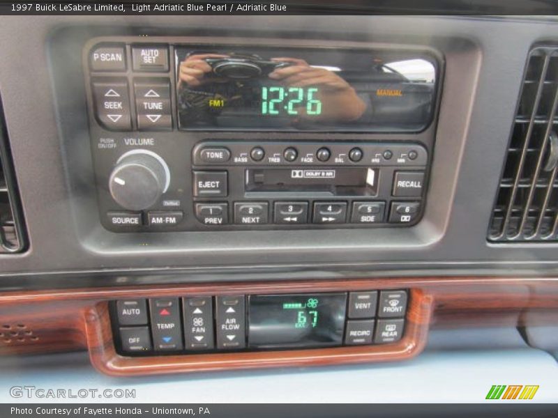 Light Adriatic Blue Pearl / Adriatic Blue 1997 Buick LeSabre Limited