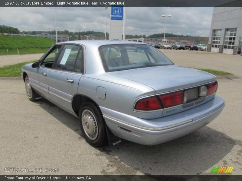 Light Adriatic Blue Pearl / Adriatic Blue 1997 Buick LeSabre Limited