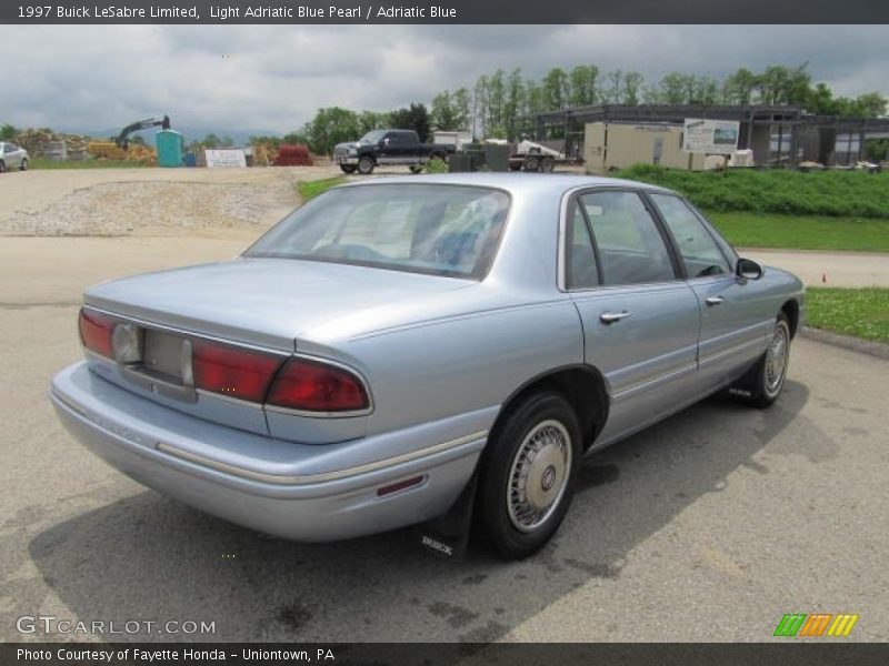 Light Adriatic Blue Pearl / Adriatic Blue 1997 Buick LeSabre Limited