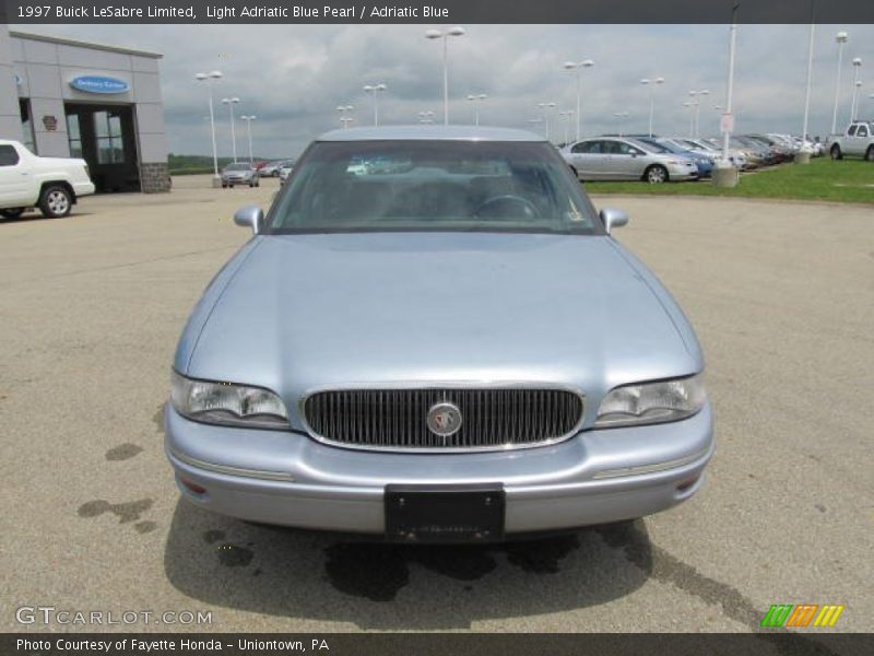 Light Adriatic Blue Pearl / Adriatic Blue 1997 Buick LeSabre Limited