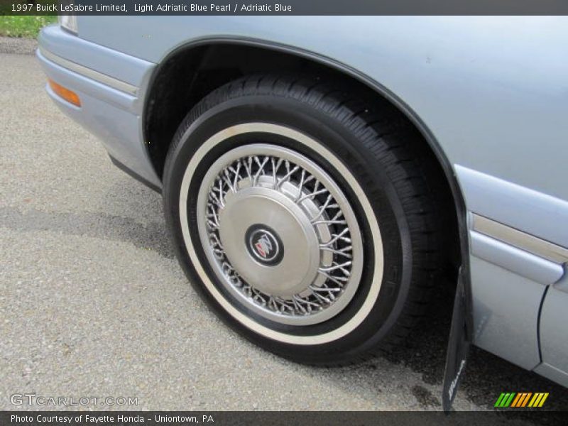 Light Adriatic Blue Pearl / Adriatic Blue 1997 Buick LeSabre Limited
