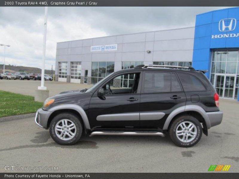 Graphite Gray Pearl / Gray 2003 Toyota RAV4 4WD