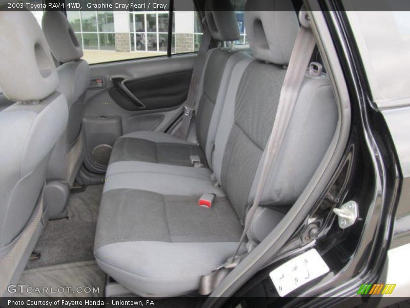 Graphite Gray Pearl / Gray 2003 Toyota RAV4 4WD