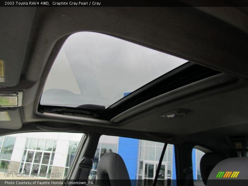 Graphite Gray Pearl / Gray 2003 Toyota RAV4 4WD