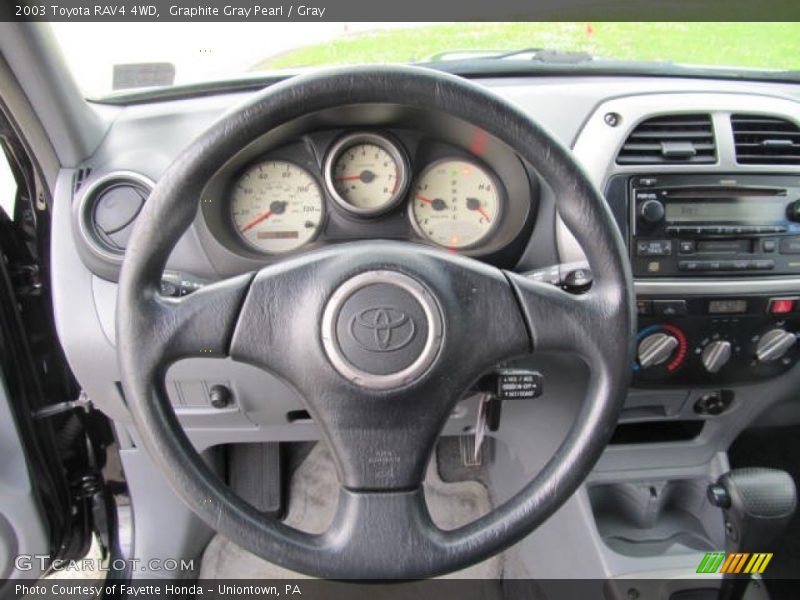 Graphite Gray Pearl / Gray 2003 Toyota RAV4 4WD