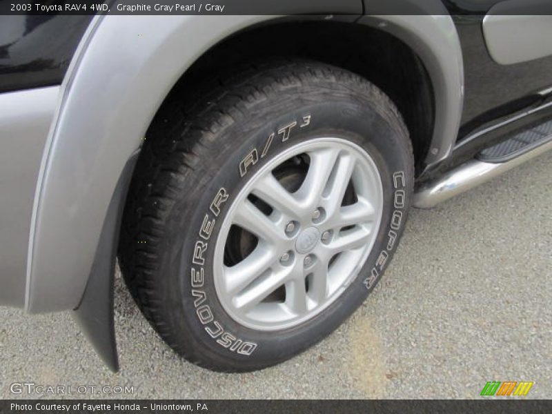 Graphite Gray Pearl / Gray 2003 Toyota RAV4 4WD