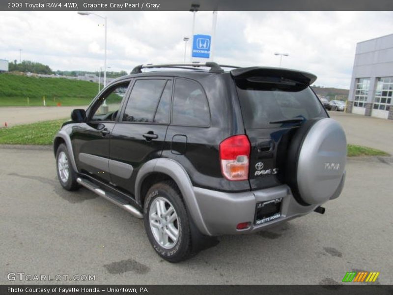Graphite Gray Pearl / Gray 2003 Toyota RAV4 4WD