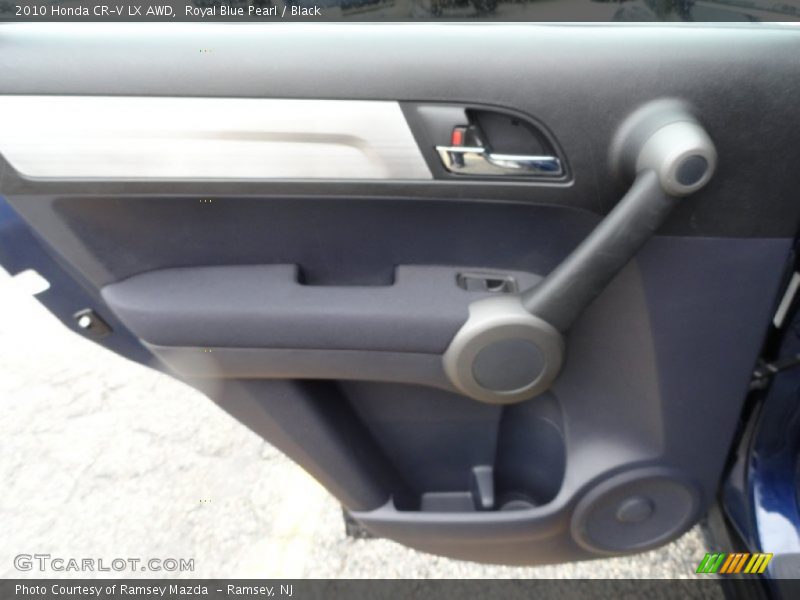 Royal Blue Pearl / Black 2010 Honda CR-V LX AWD