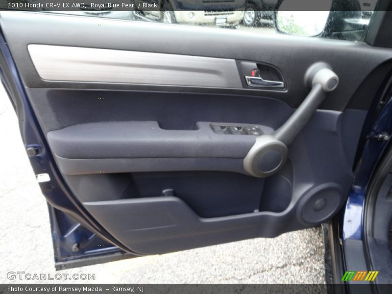 Royal Blue Pearl / Black 2010 Honda CR-V LX AWD