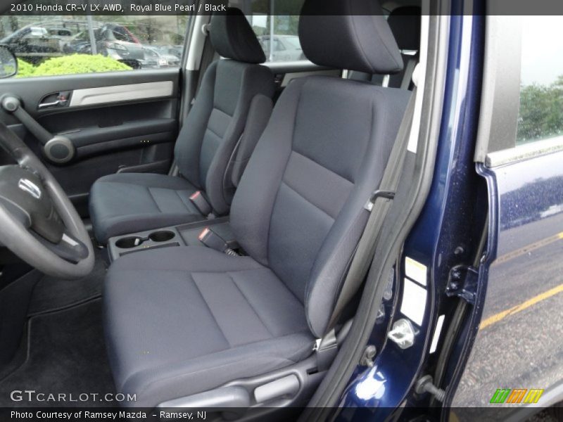 Royal Blue Pearl / Black 2010 Honda CR-V LX AWD