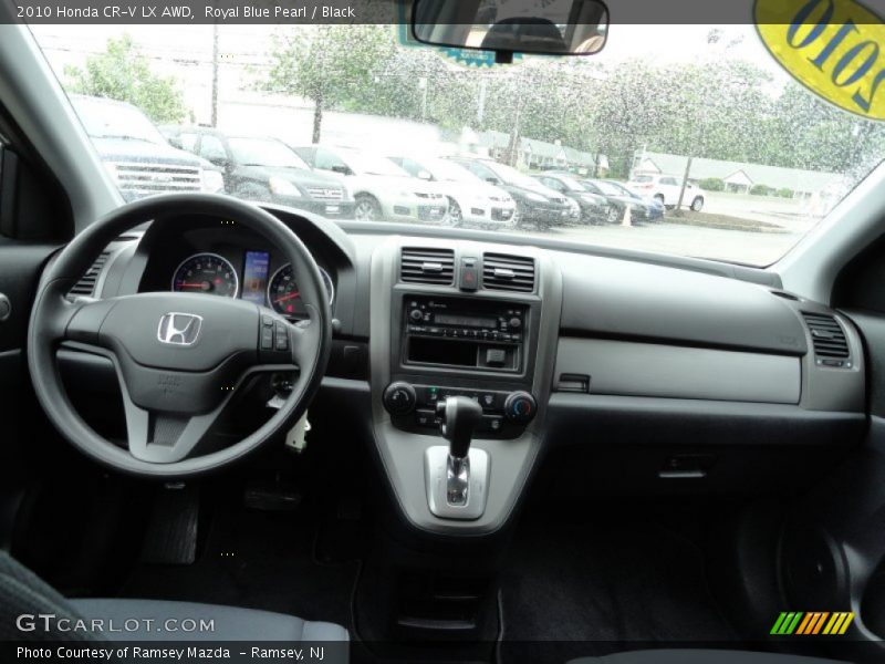 Royal Blue Pearl / Black 2010 Honda CR-V LX AWD
