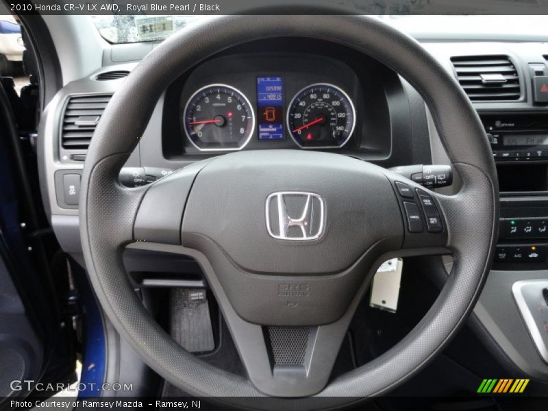 Royal Blue Pearl / Black 2010 Honda CR-V LX AWD