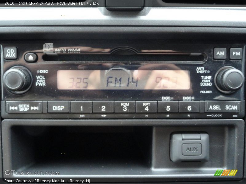 Royal Blue Pearl / Black 2010 Honda CR-V LX AWD