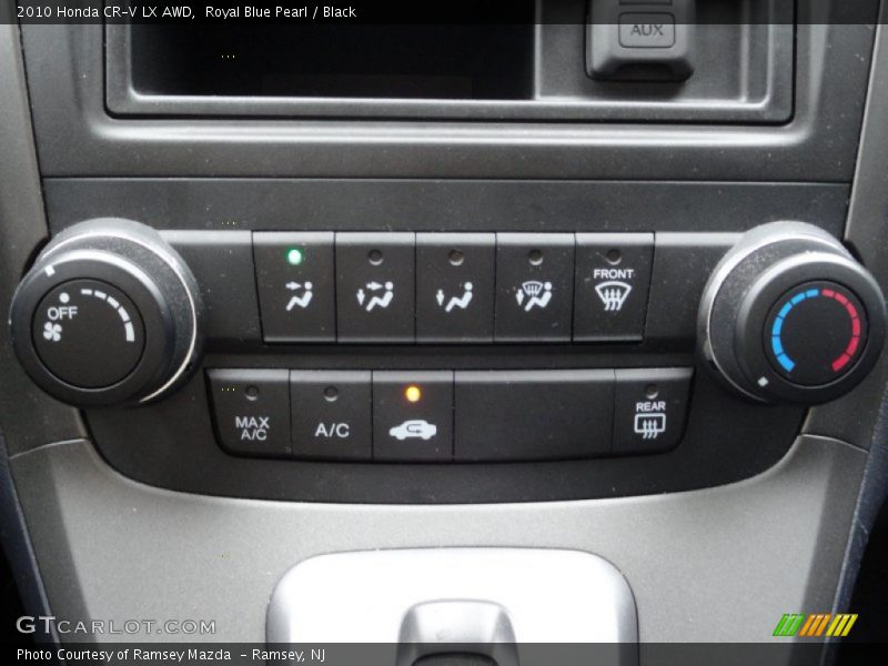 Royal Blue Pearl / Black 2010 Honda CR-V LX AWD