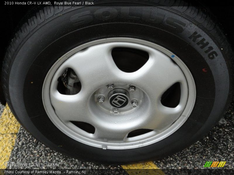 Royal Blue Pearl / Black 2010 Honda CR-V LX AWD