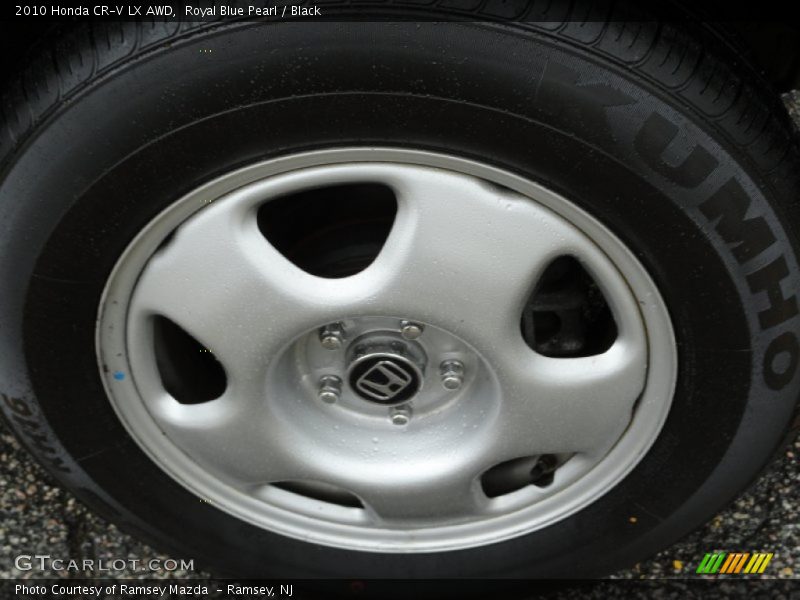 Royal Blue Pearl / Black 2010 Honda CR-V LX AWD