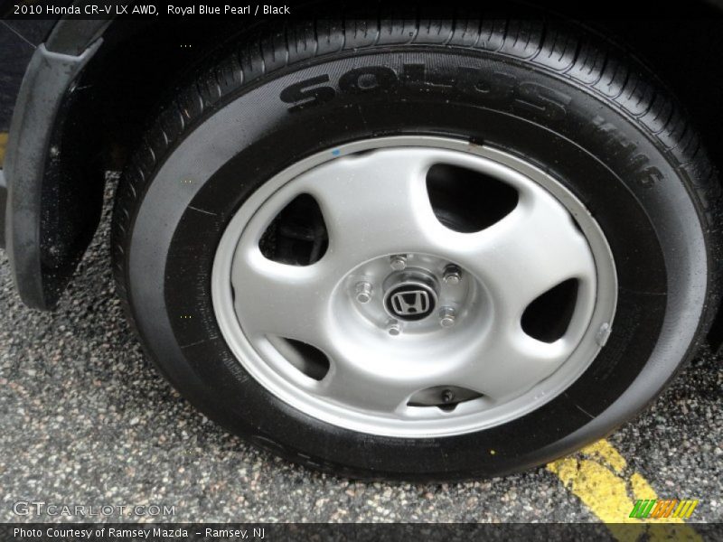 Royal Blue Pearl / Black 2010 Honda CR-V LX AWD