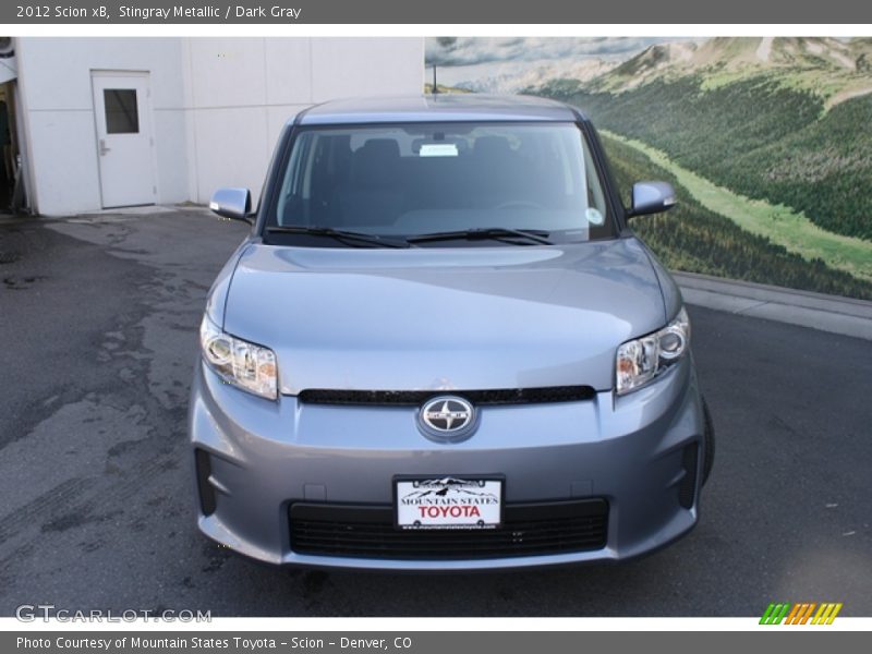 Stingray Metallic / Dark Gray 2012 Scion xB