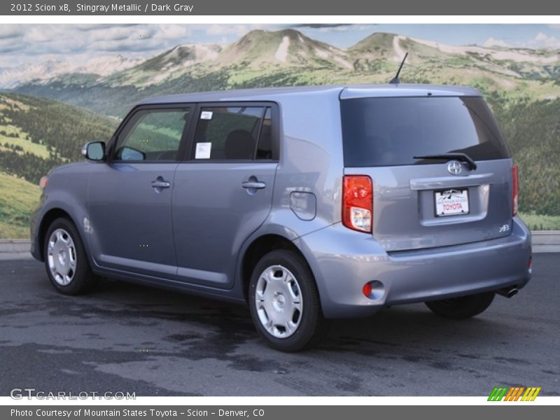 Stingray Metallic / Dark Gray 2012 Scion xB