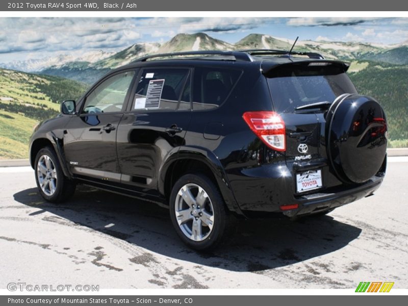 Black / Ash 2012 Toyota RAV4 Sport 4WD