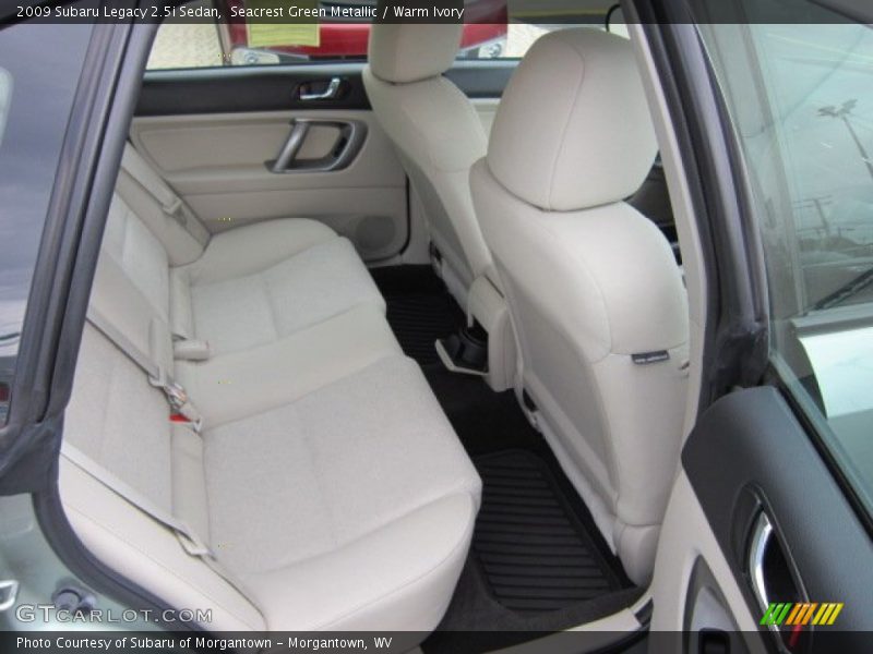 Seacrest Green Metallic / Warm Ivory 2009 Subaru Legacy 2.5i Sedan