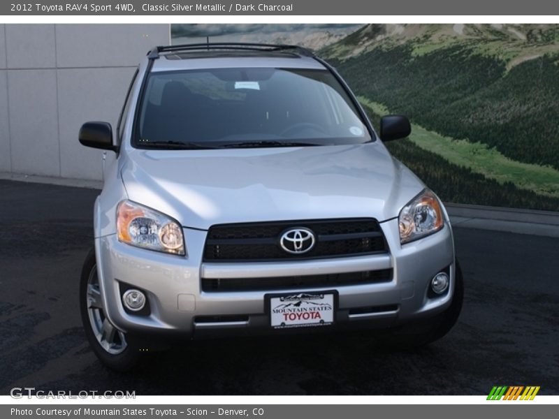Classic Silver Metallic / Dark Charcoal 2012 Toyota RAV4 Sport 4WD