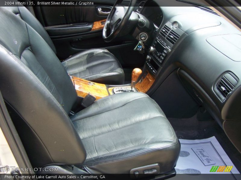 Brilliant Silver Metallic / Graphite 2004 Infiniti I 35