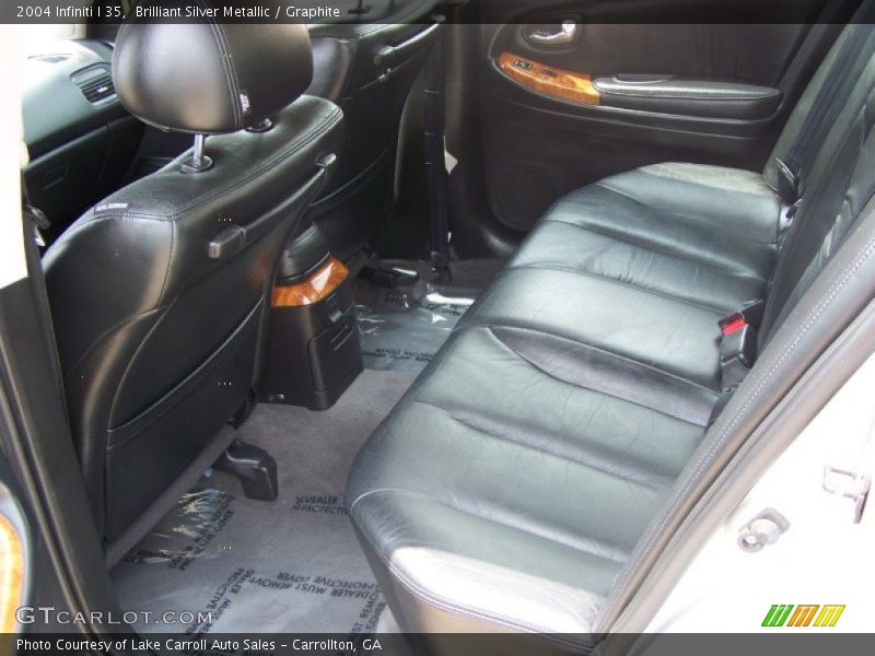 Brilliant Silver Metallic / Graphite 2004 Infiniti I 35