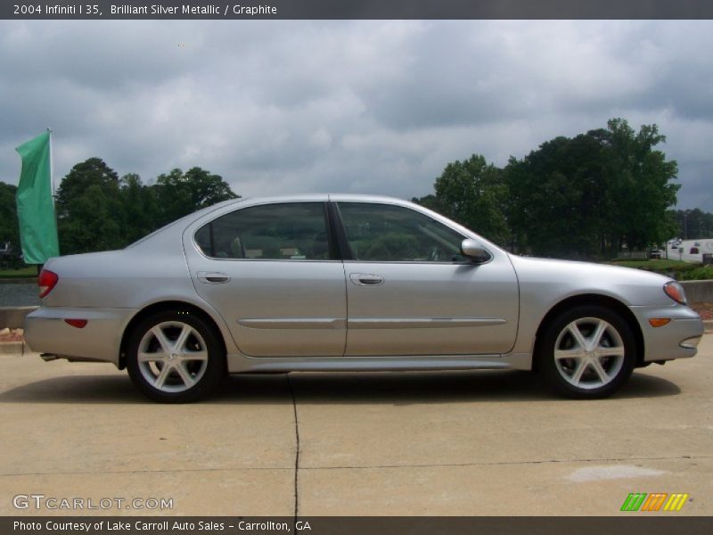 Brilliant Silver Metallic / Graphite 2004 Infiniti I 35