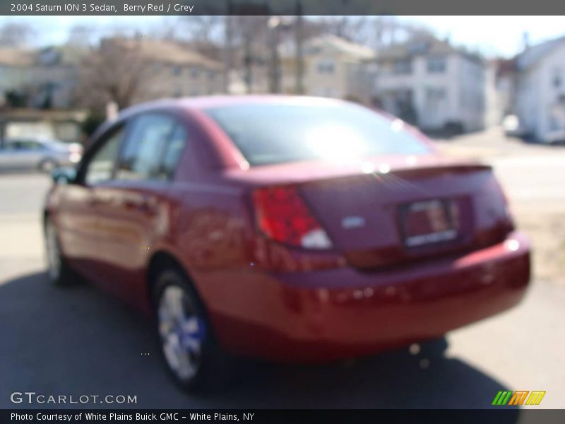 Berry Red / Grey 2004 Saturn ION 3 Sedan