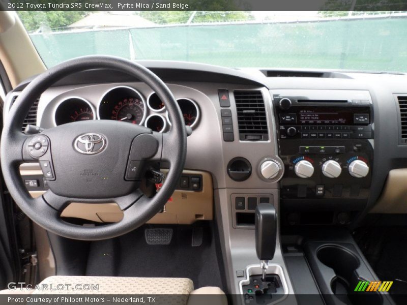 Pyrite Mica / Sand Beige 2012 Toyota Tundra SR5 CrewMax