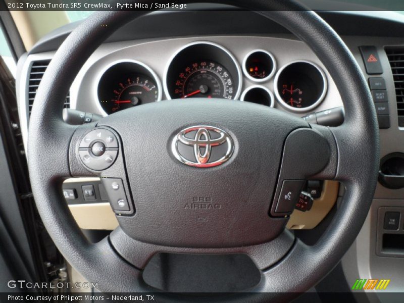 Pyrite Mica / Sand Beige 2012 Toyota Tundra SR5 CrewMax