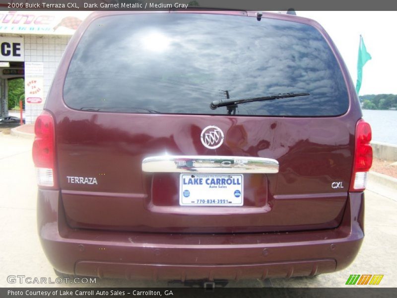 Dark Garnet Metallic / Medium Gray 2006 Buick Terraza CXL