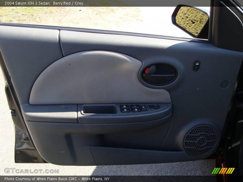 Berry Red / Grey 2004 Saturn ION 3 Sedan