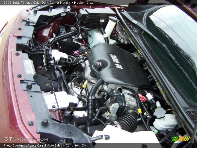Dark Garnet Metallic / Medium Gray 2006 Buick Terraza CXL