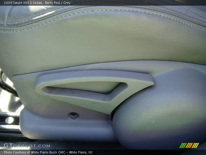 Berry Red / Grey 2004 Saturn ION 3 Sedan