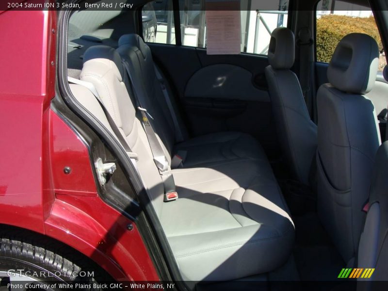 Berry Red / Grey 2004 Saturn ION 3 Sedan